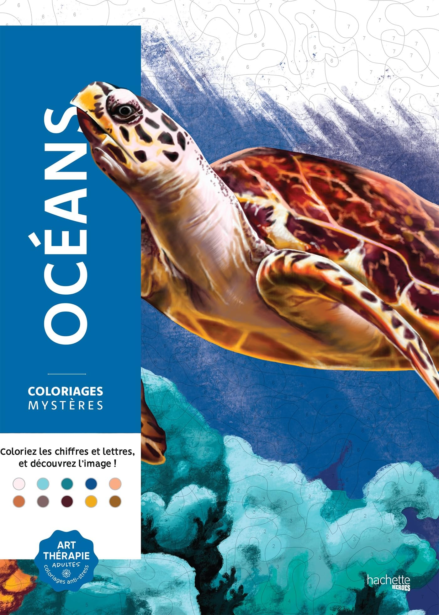 Océans : coloriages mystères