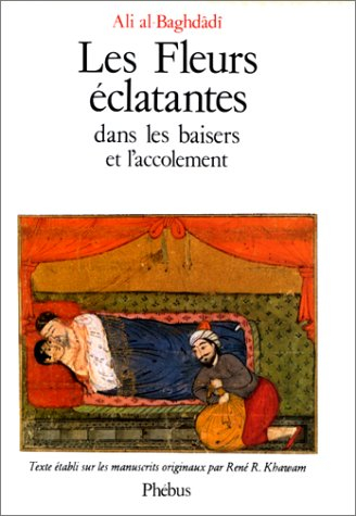 Les fleurs éclatantes dans les baisers et l'accolement