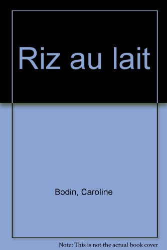 Riz au lait