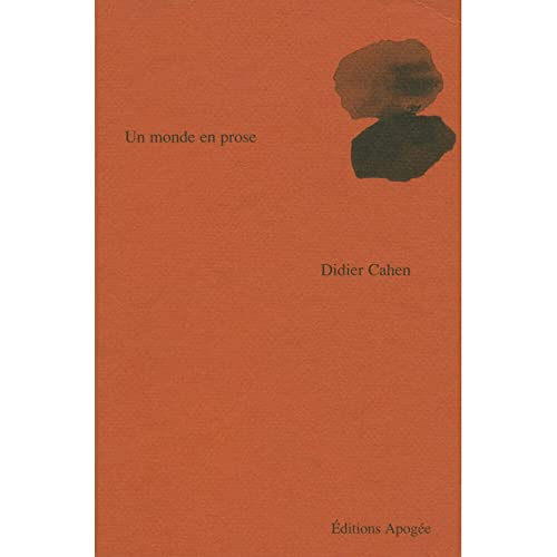 Un monde en prose