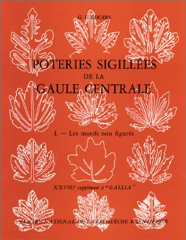 Poteries sigillées de la Gaule centrale : les motifs non figurés