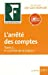 L'arrêté des comptes: Tome 1, Le contrôle de la balance