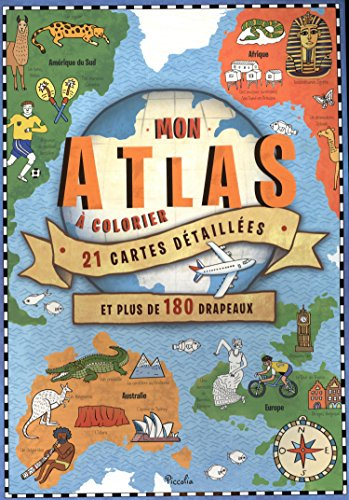 Mon atlas à colorier