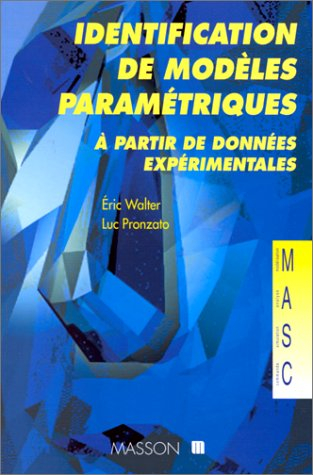 Identification de modèles paramétriques, à partir de données expérimentales