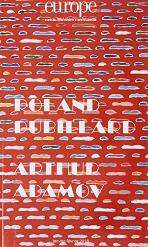 Europe, n° 1065-1066. Roland Dubillard