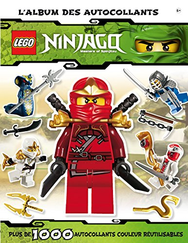 Lego Ninjago : masters of Spinjitzu : l'album des autocollants