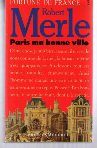 paris ma bonne ville