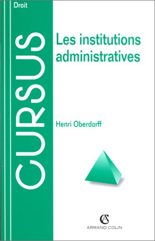 les institutions administratives