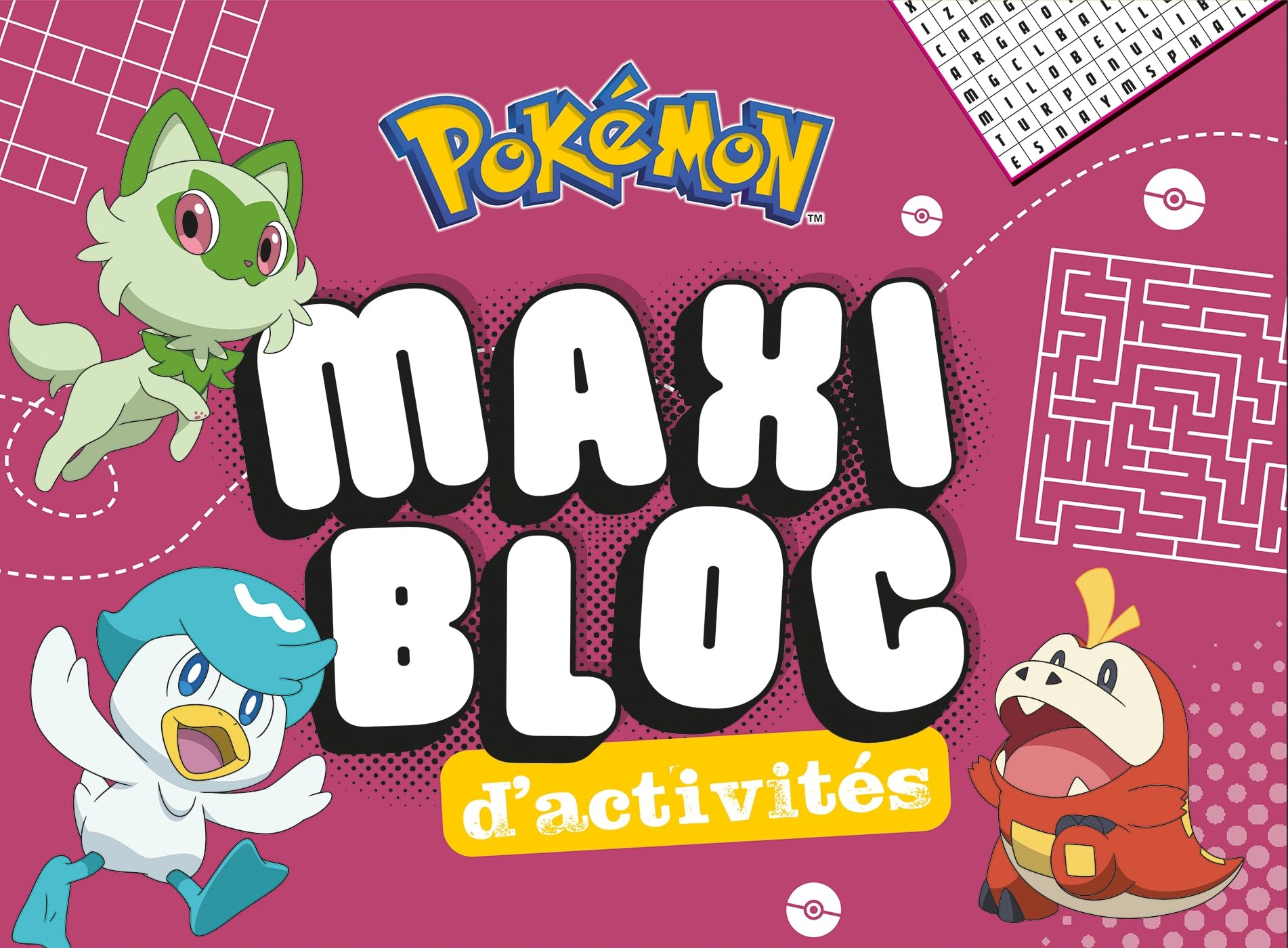 Pokémon : maxi bloc d'activités