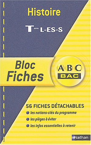 Histoire, terminales L, ES, S