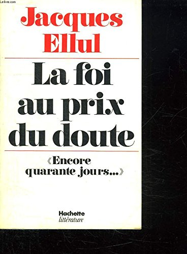 la foi au prix du doute