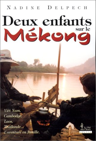 Deux enfants sur le Mékong
