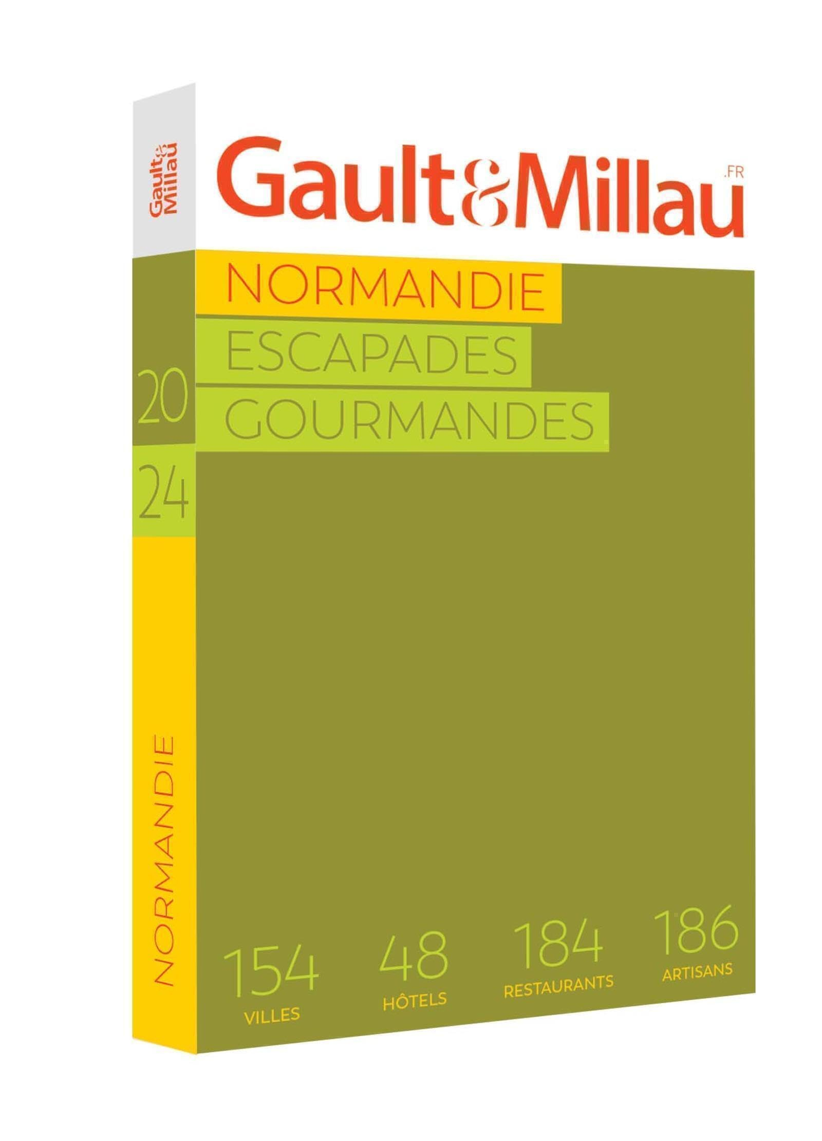 Normandie : les escapades gourmandes : 108 villes, 49 hôtels, 202 restaurants, 141 artisans