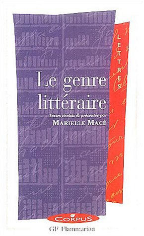 Le genre littéraire