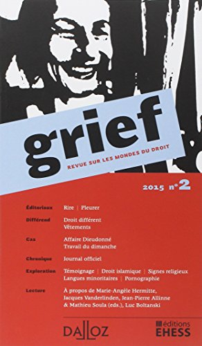 Grief : revue sur les mondes du droit, n° 2