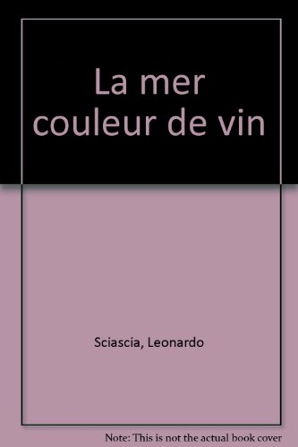 La mer couleur de vin