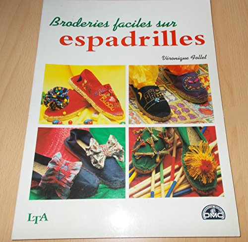 Broderies faciles sur espadrilles