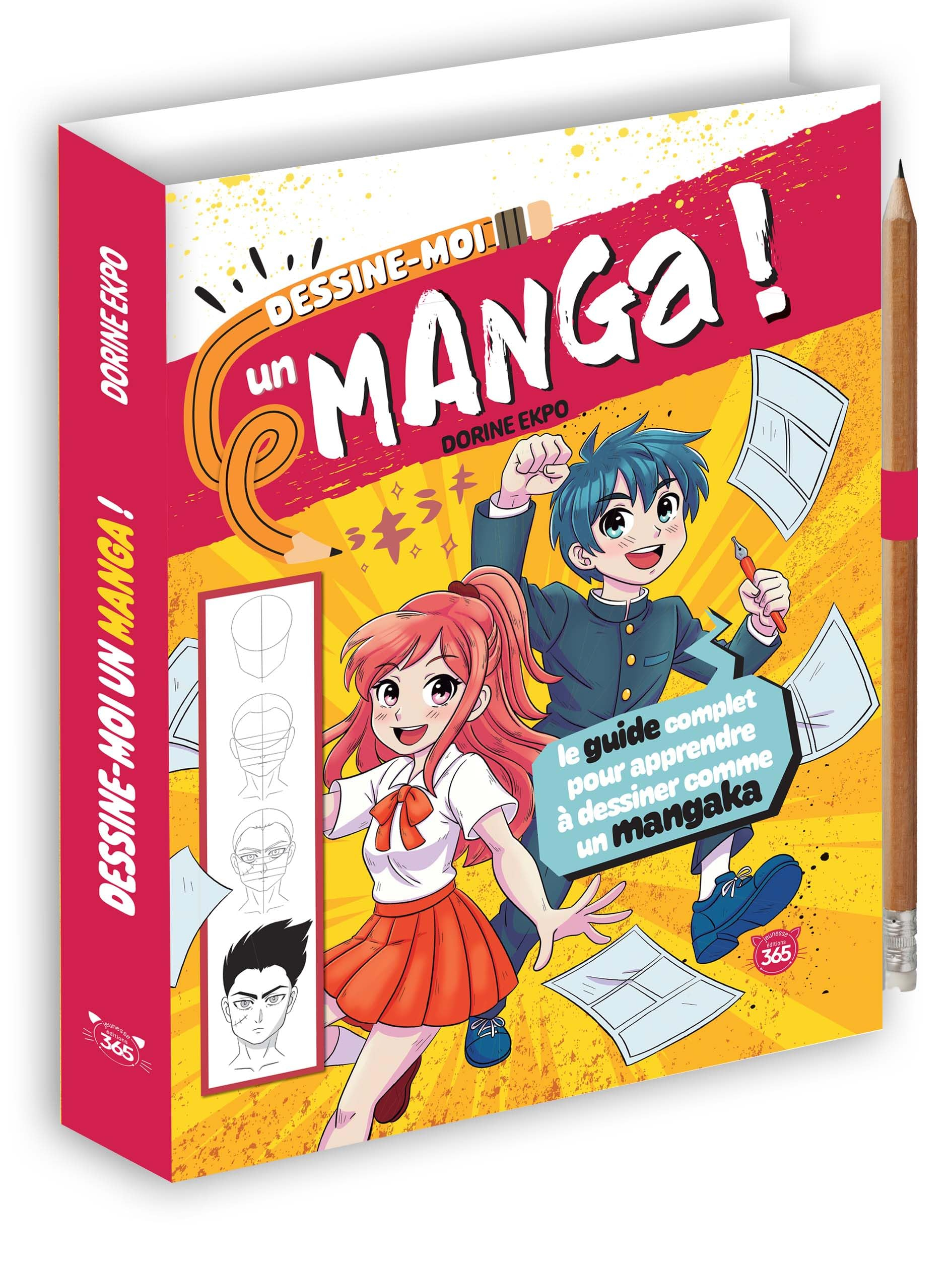 Dessine-moi un manga ! : le guide complet pour apprendre à dessiner comme un mangaka