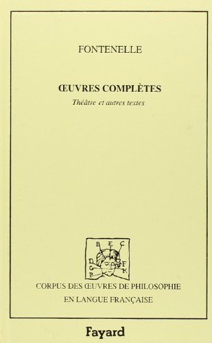 Oeuvres complètes. Vol. 5. Théâtre