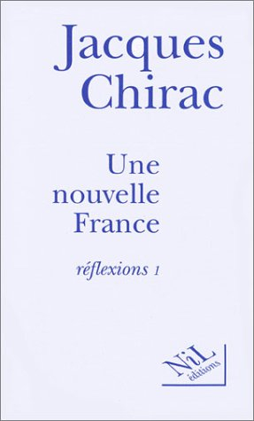 Une Nouvelle France : réflexions 1