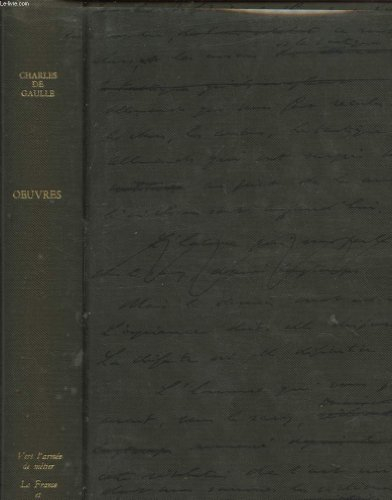 oeuvres tome ii vers l armee de metier la france et son armee