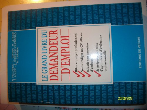 Le grand livre du demandeur d'emploi