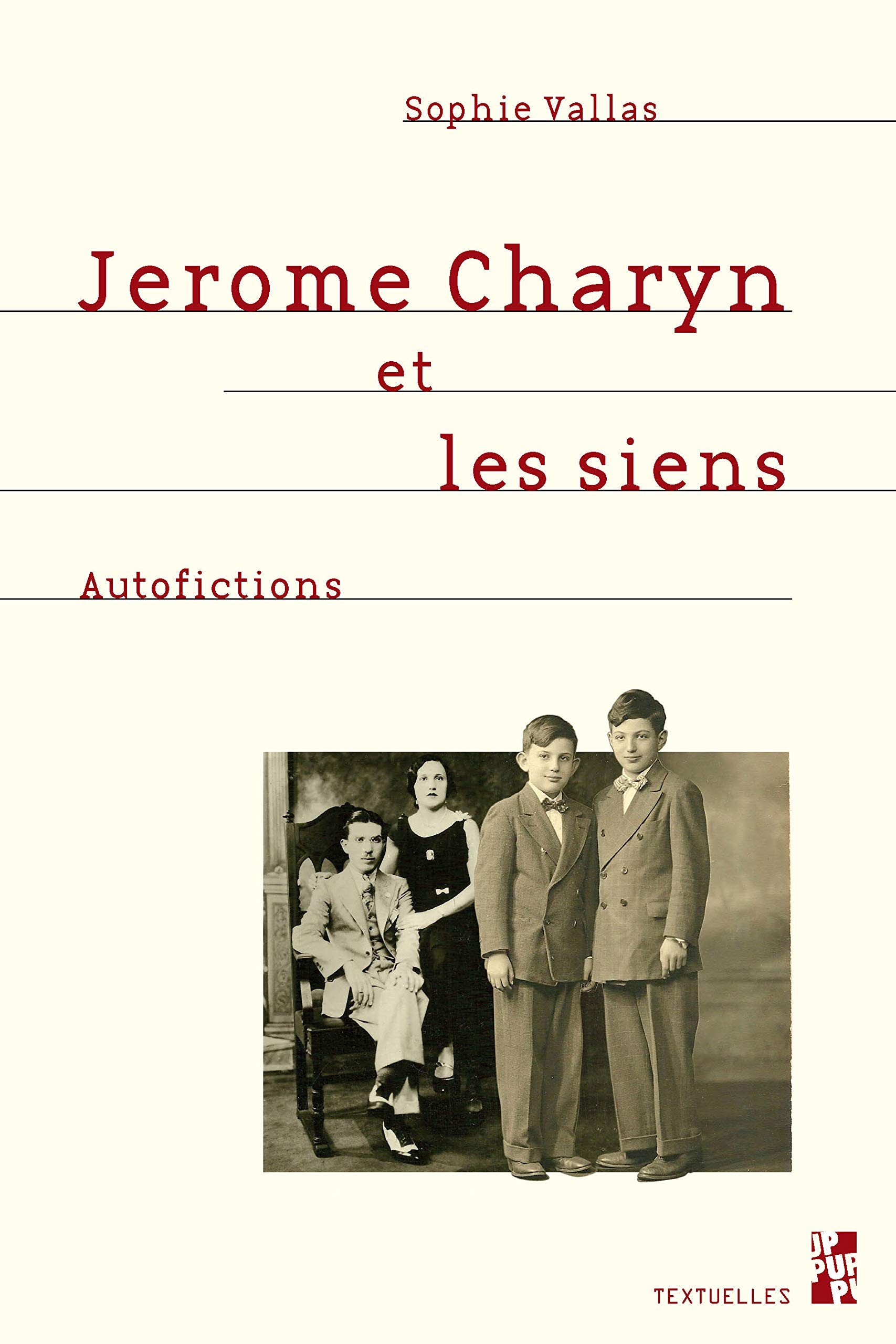 Jerome Charyn et les siens : autofictions