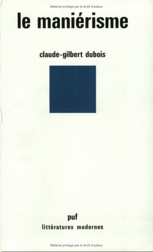 Le Maniérisme
