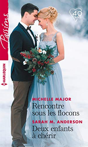 Rencontre sous les flocons. Deux enfants à chérir