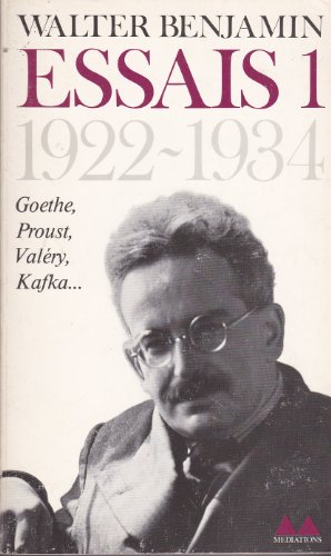 Essais. Vol. 1. 1922-1934
