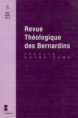 Revue théologique des Bernardins, n° 8