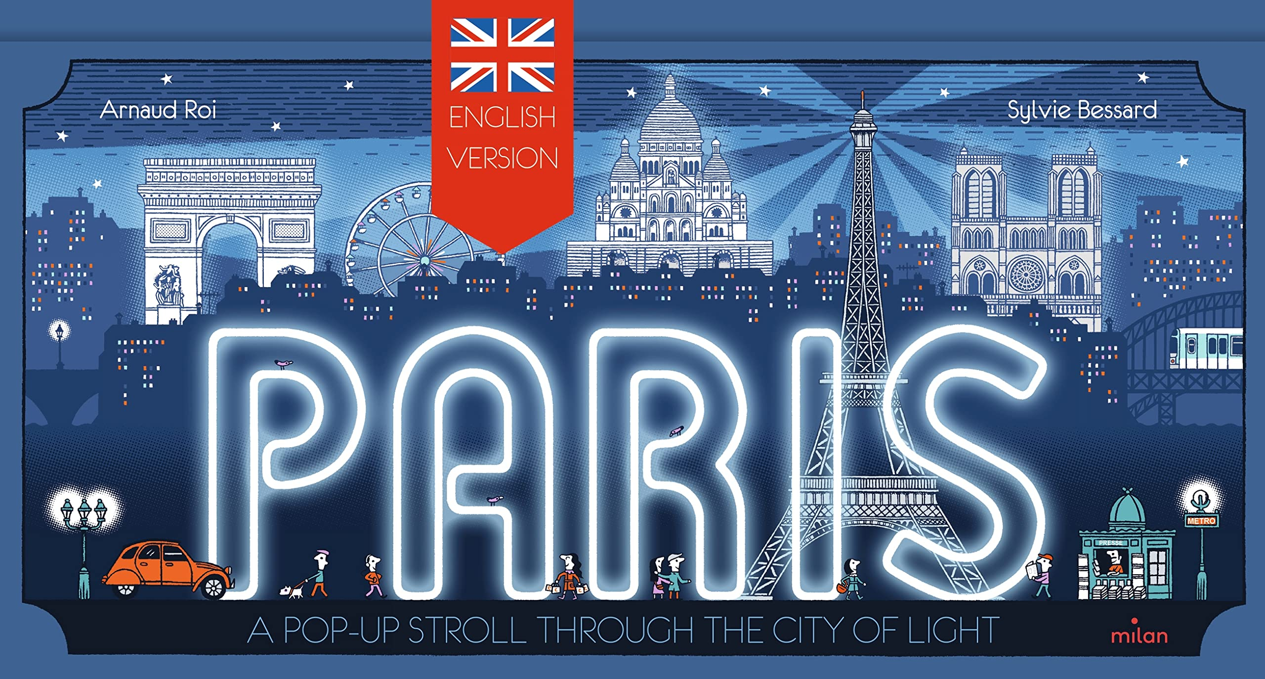 Paris : a pop-up stroll through the city of light