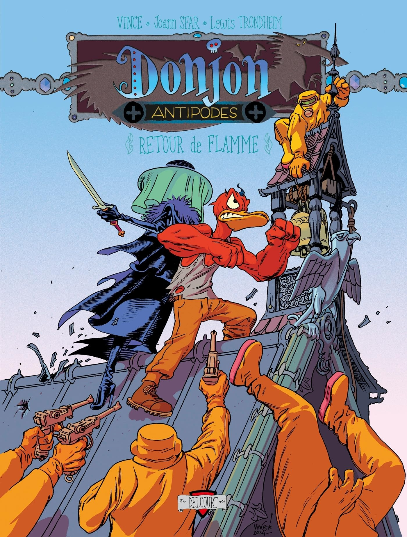 Donjon antipodes. Retour de flamme : + 10.003