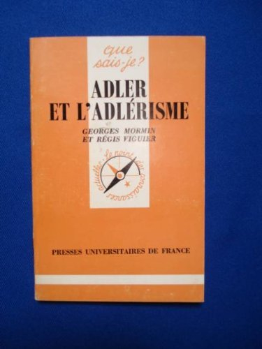 Adler et l'adlerisme