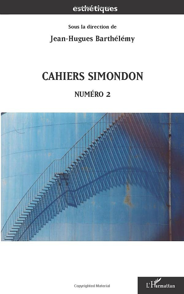 Cahiers Simondon. Vol. 2