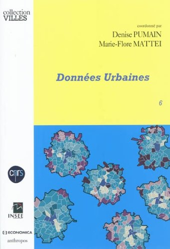 Données urbaines. Vol. 6