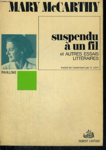 suspendu a un fil