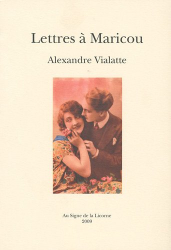 Lettres à Maricou