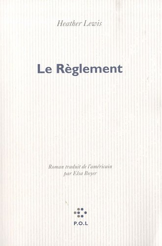 Le règlement