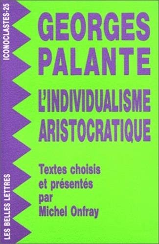 L'individualisme aristocratique