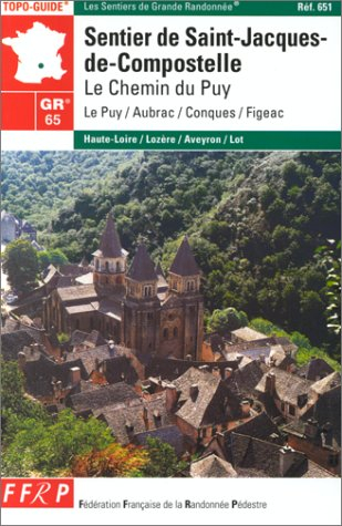 sentier de saint-jacques-de-compostelle. le chemin du puy