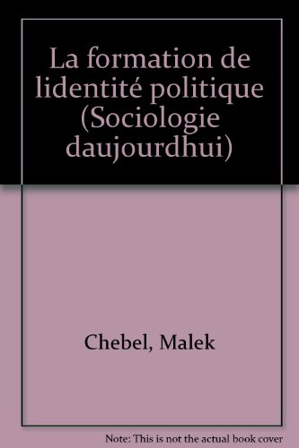 La formation de l'identité politique