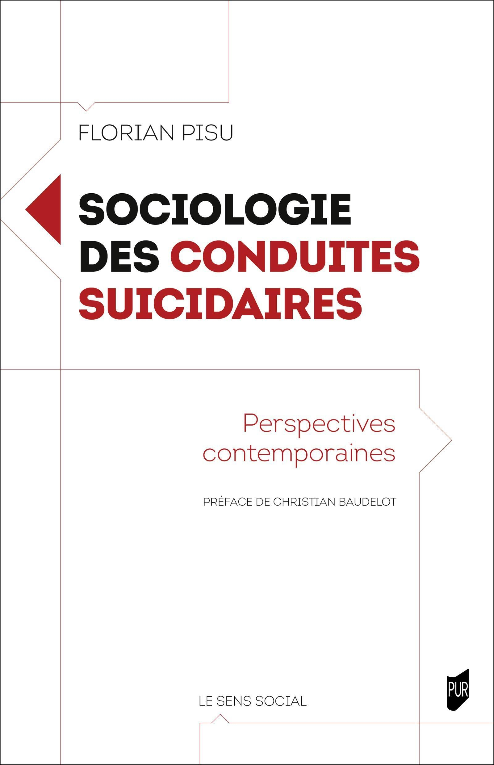 Sociologie des conduites suicidaires : perspectives contemporaines