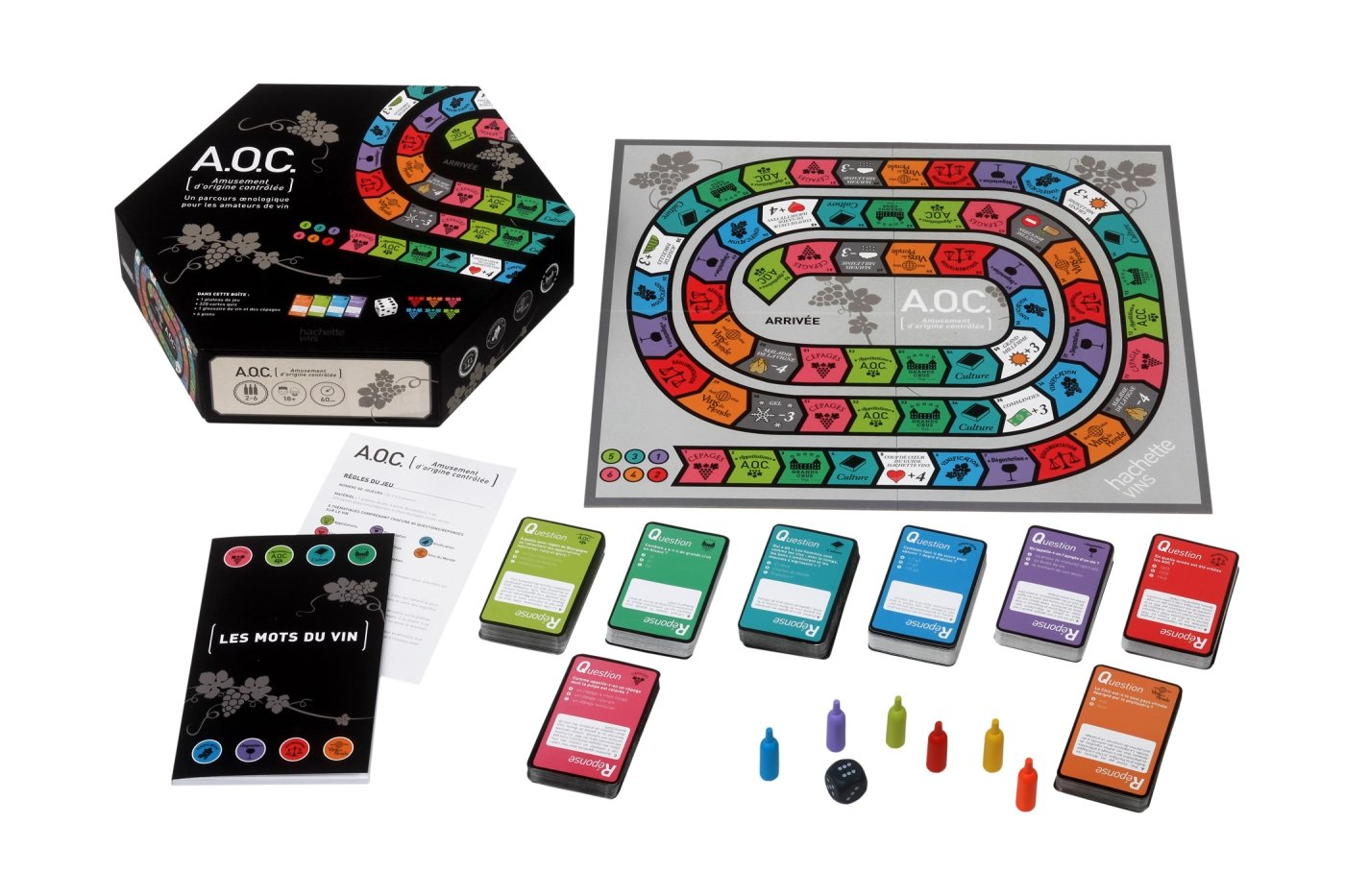 AOC : amusement d'origine contrôlée : un parcours oenologique pour les amateurs de vin