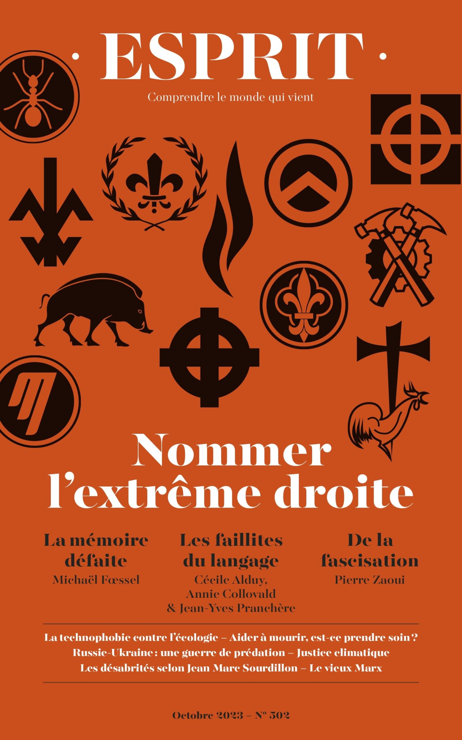 Esprit, n° 502. Nommer l'extrême droite
