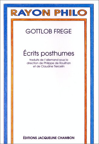 Ecrits posthumes