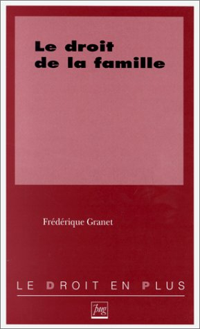 le droit de la famille