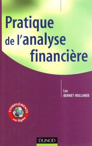 Pratique de l'analyse financière