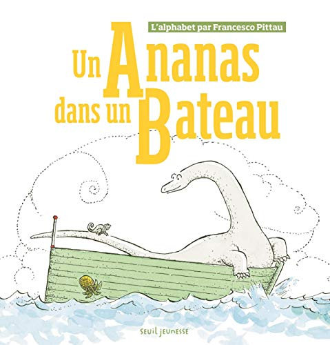 Un ananas dans un bateau