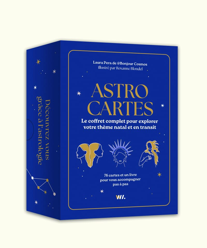 Astro cartes : Le coffret complet pour explorer votre thème natale en transit